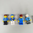 LEGO Minifiguren Stadt-Dienstleistung Set von 9, wie neu