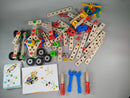 Baukasten Bundle - Haba Kugelbahn & Eichhorn Constructor 