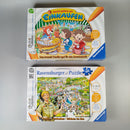 Ravensburger Tiptoi Lernspiele - Heute gehen wir einkaufen & Zoo-Puzzle