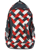 Satch Sleek Schulrucksack karo