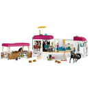 B-Ware Schleich Pferdeanhänger Set Pferdetransporter Wohnmobil Koppel Zubehör Spielzeug