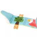 B-Ware Sigikid Baby Aktiv Buch Stoffbuch Krokodil Motorikspielzeug Raschelfolie Grün