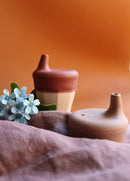 BY LILLE VILDE – TRINKLERNAUFSÄTZE "SIPPY LIDS" (VINTAGE & BLOSSOM)