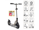 B-Ware Six Degrees Aluminium Scooter Roller Cityroller Kick Klappmechanismus Ständer487