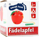 Fädelspiel Apfel und Wurm