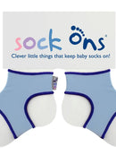Sock ons - 0-6 Monate/hellblau NEUWARE
