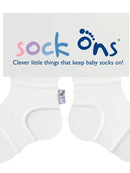 Sock ons - 6-12 Monate/weiß NEUWARE