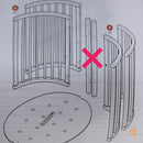 B-Ware Stokke Beistellbett Babybett Sleepi Kinderbett Warm Brown Siehe Text/Foto