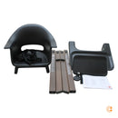 B-Ware Stokke Hochstuhl Kinderstuhl Clikk Midnight Black Tablett Sicherheitsgurt Baby