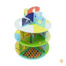 B-Ware Stokke Spielhaus Puppenhaus Mu Table Spieltisch Zubehör Holz Farbenfrohe Räume105