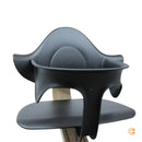 B-Ware Stokke Hochstuhl Kinderstuhl Nomi Stuhl Baby Set Eiche Black Sitz Familie