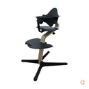 B-Ware Stokke Hochstuhl Kinderstuhl Nomi Stuhl Baby Set Eiche Black Sitz Familie