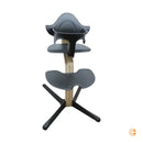 B-Ware Stokke Hochstuhl Kinderstuhl Nomi Stuhl Baby Set Eiche Black Sitz Familie