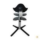B-Ware Stokke Hochstuhl Kinderstuhl Nomi Stuhl Baby Set Eiche Black Sitz Familie