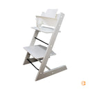 B-Ware Stokke Tripp Trapp Classic Hochstuhl Kinderstuhl Kinderhochstuhl Holz Stuhl Weiß