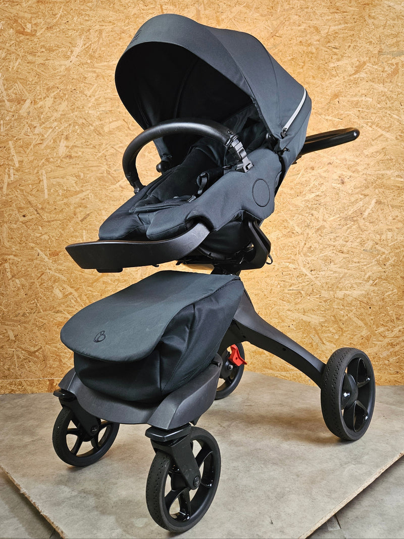 stokke kinderwagen Stokke Xplory Kombikinderwagen: Belüftet, UV-geschützt, Schwarz