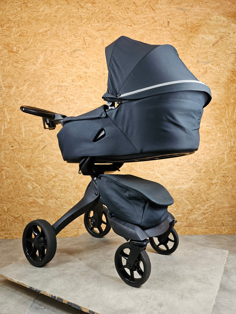 Stokke Xplory Kombikinderwagen: Belüftet, UV-geschützt, Schwarz