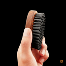 B-Ware Störtebekker Premium Bartbürste Made In Germany Entwirrt Den Bart Nussbaumholz