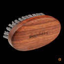 B-Ware Störtebekker Premium Bartbürste Made In Germany Entwirrt Den Bart Nussbaumholz