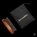B-Ware Störtebekker Premium Bartbürste Made In Germany Entwirrt Den Bart Nussbaumholz