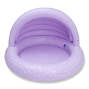 Swim Essentials Kinderpool Planschbecken Pool Lila Leopard 100cm Durchmesser B-Ware