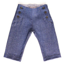 kronjuwel Matrosenhose Gr 80 jeansblau Upcycling
