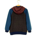 kronjuwel Kapuzenpullover aus 100% Kaschmir in 104/110 dunkelbraun petrol weinrot dunkelblau Upcycling