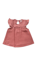 Popolini | Top Musselin | Raspberry