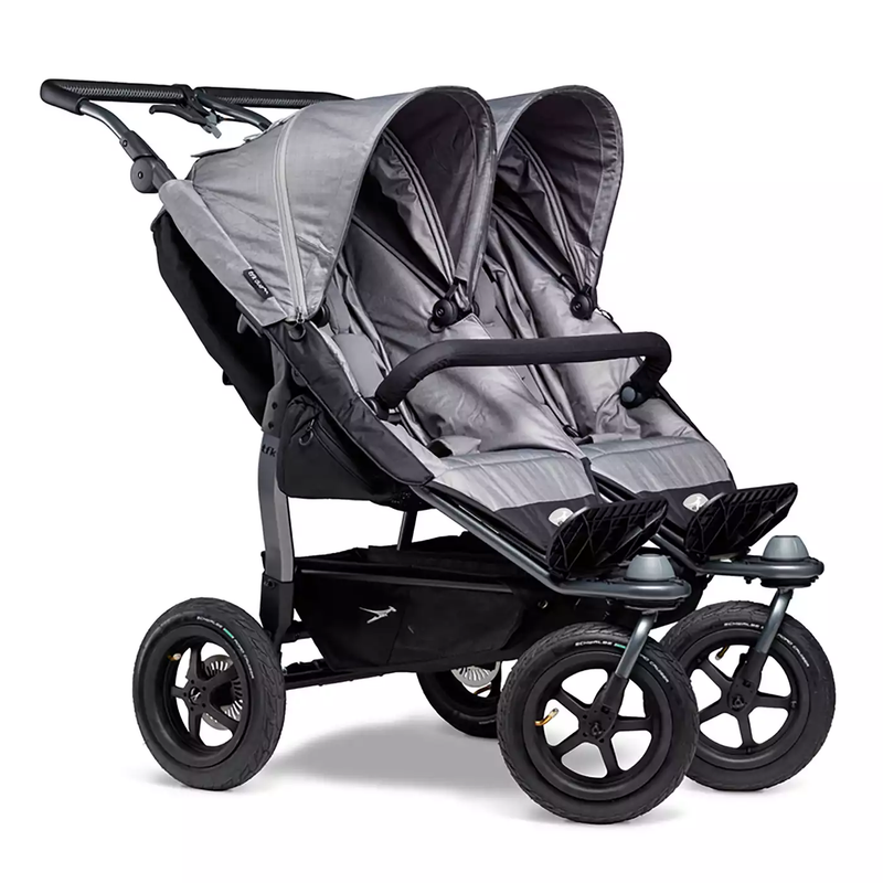 B-Ware Tfk Kinderwagen Duo Sport Sportwagen Reisebuggy Buggy Kinder Wagen Luftrad Grau