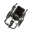 B-Ware Tfk Pro Gestell Rahmen Kinderwagen Fahrgestell Schwarz Laufwagen Schiebegriff