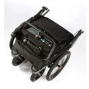 Tfk Velo 2 Kinderwagen Fahrradanhänger Buggy Schwarz Zwillingswagen Outdoor B-Ware