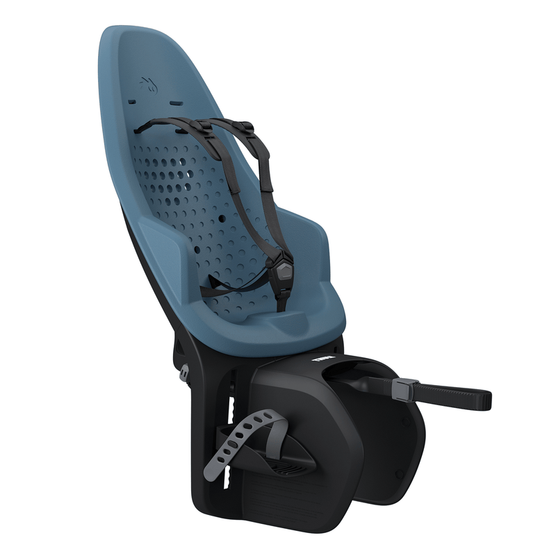 Thule Yepp 2 Maxi Kindersitz Fahrradsitz Gepäckträger Aegean Blue Blau B-Ware