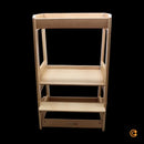 B-Ware Ti Ssi Lernturm Tritthocker Geschwister Zwillinge Buche Höhenverstellbar Felix