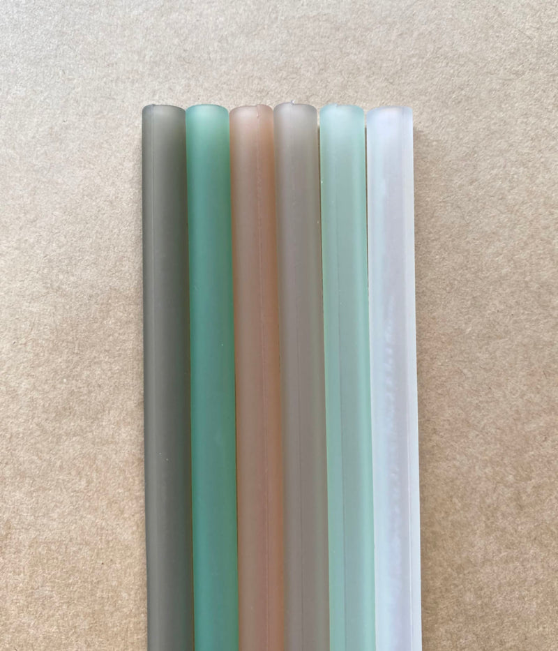 BY LILLE VILDE – STROHHALMSET "BOTANICAL" (6ER-SET)