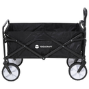 B-Ware Toolcraft Bollerwagen Handwagen Transportwagen Faltbar Stahl 80 Kg Polypropylen