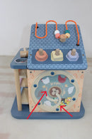 B-Ware Topbright Activity Haus 12 In 1 Spielhaus Lernspielzeug Motorik Siehe Text/Foto