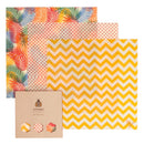 SuperBee Bienenwachtücher "Tropical" 3er-Pack