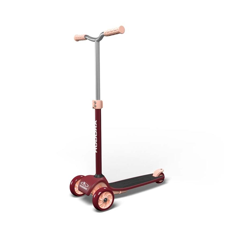 Hudora Tri Scooter Bordeaux Roller Kickboard Cityroller Tretroller Kinderroller B-Ware