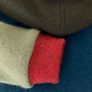 kronjuwel Kapuzenpullover aus 100% Kaschmir 86/92 petrol olive Upcycling Hoodie