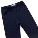 kronjuwel Wollhose 92/98 dunkelblau 100% Merinowolle Upcycling