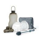 On-the-go Pumpen und Aufbewahrungs-Set