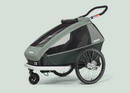 Refurbished Croozer VAAYA Einsitzer Fahrradanhänger – Kinderanhänger mit Jogger-Funktion, geprüft & aufbereitet