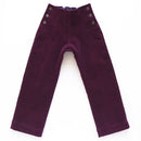 kronjuwel Festliche Kinderhose im Matrosenstil 110/116 Cord weinrot