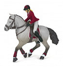 PAPO – PFERDEFIGUR "WETTKAMPFPFERD & REITERIN"