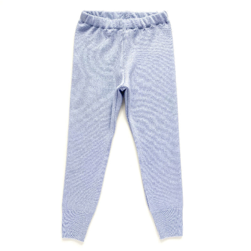 kronjuwel Wollehose / Leggings Größe 98 hellblau Upcycling