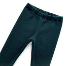 kronjuwel Wollhose 92/98 dunkelgrün 100% Merinowolle Upcycling