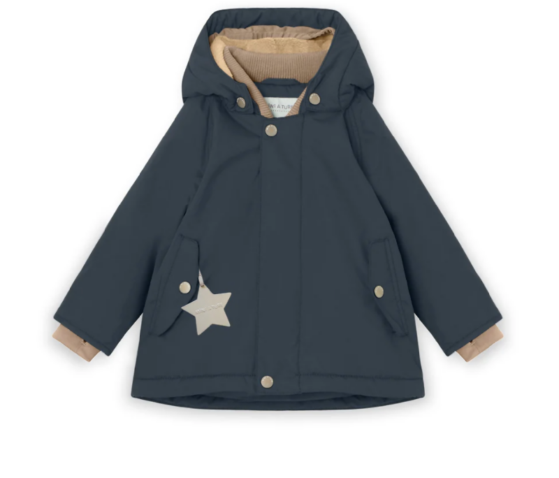 Wally Winterjacke - blau