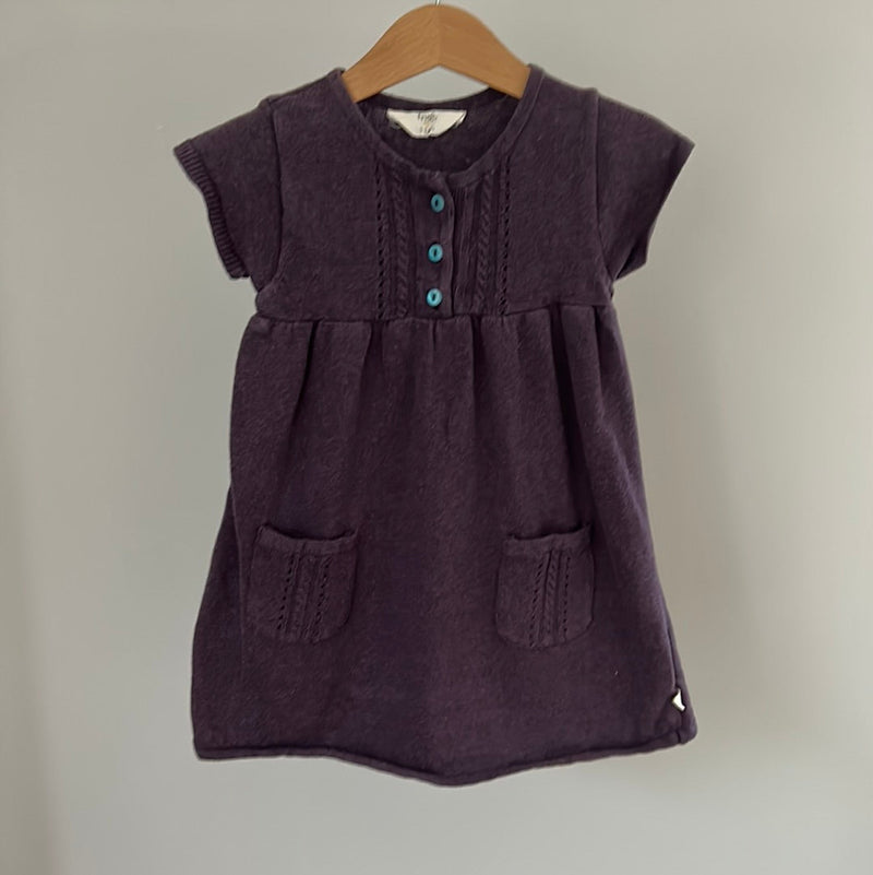 Frugi knitted dress - size 80