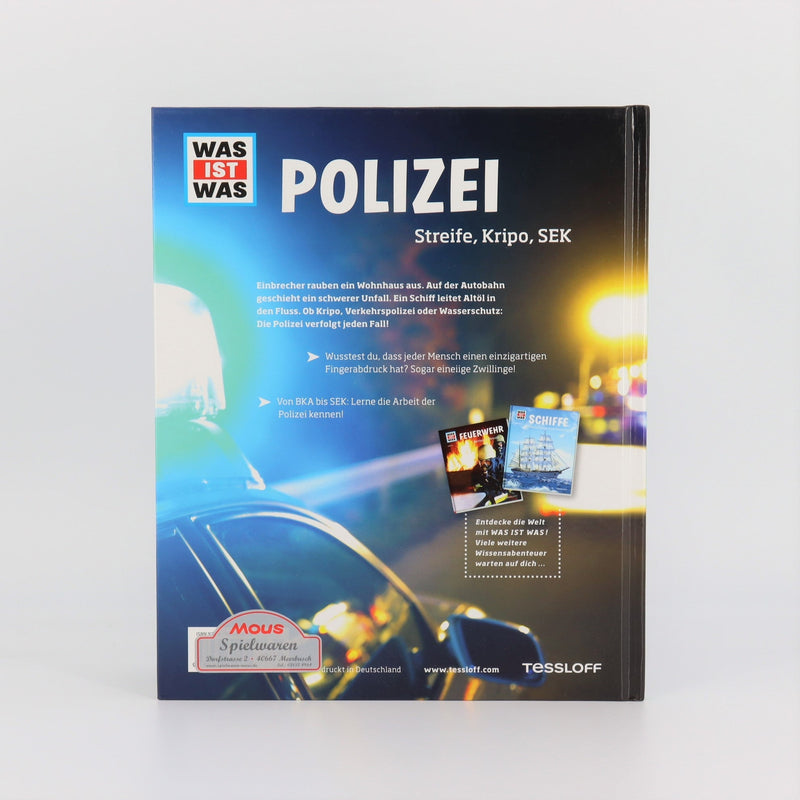 Wissens-Buch - Tessloff Wissen - Was ist Was - Polizei - sehr guter Zustand