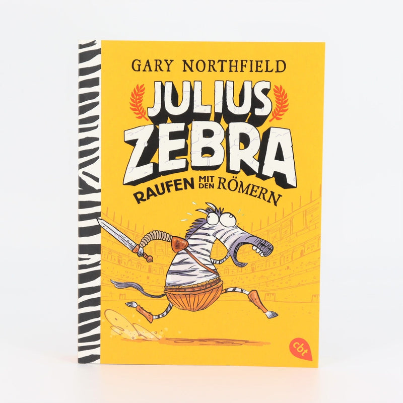 Primary school book - Julius Zebra - Wrestling with the Romans - very good condition